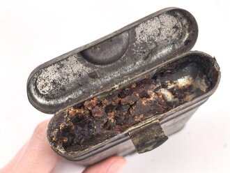 Reinigungsgerät 34 der Wehrmacht. Leerer Behälter, Hersteller " Mundlos 1938"