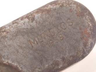 Reinigungsgerät 34 der Wehrmacht. Leerer Behälter, Hersteller " Mundlos 1938"