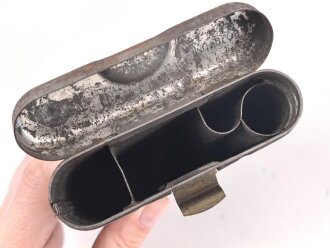 Reinigungsgerät 34 der Wehrmacht. Leerer Behälter, Hersteller " Mundlos 1938"