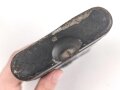 Reinigungsgerät 34 der Wehrmacht. Leerer Behälter, Hersteller "cnx" Luftwaffenblauer Originallack