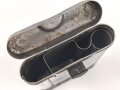 Reinigungsgerät 34 der Wehrmacht. Leerer Behälter, Hersteller "cmr41" Luftwaffenblauer Originallack