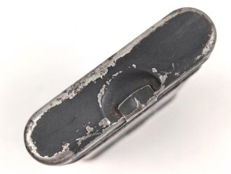 Reinigungsgerät 34 der Wehrmacht. Leerer Behälter, Hersteller "cnx" Luftwaffenblauer Originallack
