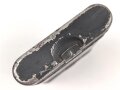 Reinigungsgerät 34 der Wehrmacht. Leerer Behälter, Hersteller "cnx" Luftwaffenblauer Originallack