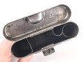 Reinigungsgerät 34 der Wehrmacht. Leerer Behälter, Hersteller "64" Luftwaffenblauer Originallack