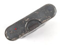 Reinigungsgerät 34 der Wehrmacht. Leerer Behälter, Hersteller "ab42" Luftwaffenblauer Originallack