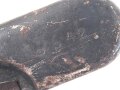 Reinigungsgerät 34 der Wehrmacht. Leerer Behälter, Hersteller "ab42" Luftwaffenblauer Originallack