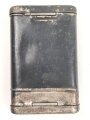 Reinigungsgerät 34 der Wehrmacht. Leerer Behälter, Hersteller "ab41" Luftwaffenblauer Originallack