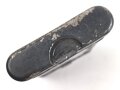 Reinigungsgerät 34 der Wehrmacht. Leerer Behälter, Hersteller "ab41" Luftwaffenblauer Originallack