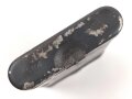 Reinigungsgerät 34 der Wehrmacht. Leerer Behälter, Hersteller "cnx" Luftwaffenblauer Originallack