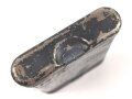Reinigungsgerät 34 der Wehrmacht. Leerer Behälter, Hersteller "arr43" Luftwaffenblauer Originallack
