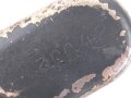 Reinigungsgerät 34 der Wehrmacht. Leerer Behälter, Hersteller "arr42" Luftwaffenblauer Originallack