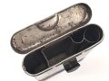 Reinigungsgerät 34 der Wehrmacht. Leerer Behälter, Hersteller "arr42" Luftwaffenblauer Originallack