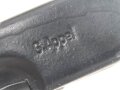 Reinigungsgerät 34 der Wehrmacht. Leerer Behälter, Hersteller "G.Appel" Luftwaffenblauer Originallack