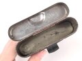Reinigungsgerät 34 der Wehrmacht. Leerer Behälter, Hersteller "G.Appel" Luftwaffenblauer Originallack
