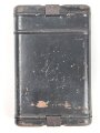 Reinigungsgerät 34 der Wehrmacht. Leerer Behälter, Hersteller "arr4" Luftwaffenblauer Originallack