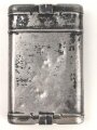 Reinigungsgerät 34 der Wehrmacht. Leerer Behälter, Hersteller "arr4" Luftwaffenblauer Originallack