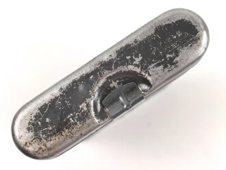 Reinigungsgerät 34 der Wehrmacht. Leerer Behälter, Hersteller "arr4" Luftwaffenblauer Originallack