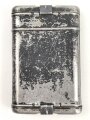 Reinigungsgerät 34 der Wehrmacht. Leerer Behälter, Hersteller "arr4" Luftwaffenblauer Originallack