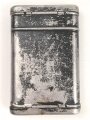 Reinigungsgerät 34 der Wehrmacht. Leerer Behälter, Hersteller "arr4" Luftwaffenblauer Originallack