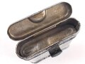 Reinigungsgerät 34 der Wehrmacht. Leerer Behälter, Hersteller "arr4" Luftwaffenblauer Originallack