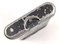 Reinigungsgerät 34 der Wehrmacht. Leerer Behälter, Hersteller "arr4" Luftwaffenblauer Originallack