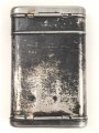 Reinigungsgerät 34 der Wehrmacht. Leerer Behälter, Hersteller "arr4" Luftwaffenblauer Originallack