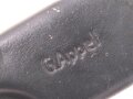 Reinigungsgerät 34 der Wehrmacht. Leerer Behälter, Hersteller "G.Appel" Luftwaffenblauer Originallack