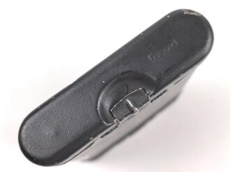 Reinigungsgerät 34 der Wehrmacht. Leerer Behälter, Hersteller "G.Appel" Luftwaffenblauer Originallack