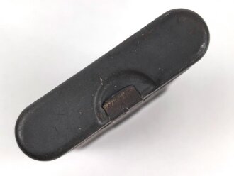 Reinigungsgerät 34 der Wehrmacht. Leerer Behälter, Hersteller "cmr43" Luftwaffenblauer Originallack