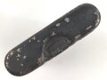 Reinigungsgerät 34 der Wehrmacht. Leerer Behälter, Hersteller "Ky41" Luftwaffenblauer Originallack