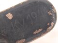 Reinigungsgerät 34 der Wehrmacht. Leerer Behälter, Hersteller "Ky41" Luftwaffenblauer Originallack