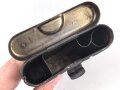 Reinigungsgerät 34 der Wehrmacht. Leerer Behälter, Hersteller "Ky41" Luftwaffenblauer Originallack