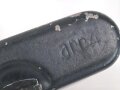 Reinigungsgerät 34 der Wehrmacht. Leerer Behälter, Hersteller "arr4" Luftwaffenblauer Originallack