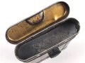 Reinigungsgerät 34 der Wehrmacht. Leerer Behälter, Hersteller "cmr43" Luftwaffenblauer Originallack