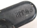 Reinigungsgerät 34 der Wehrmacht. Leerer Behälter, Hersteller "arr43" Luftwaffenblauer Originallack