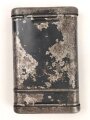 Reinigungsgerät 34 der Wehrmacht. Leerer Behälter, Hersteller "HAWIG 1940" Luftwaffenblauer Originallack