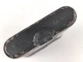 Reinigungsgerät 34 der Wehrmacht. Leerer Behälter, Hersteller "64" Luftwaffenblauer Originallack