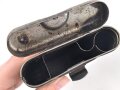 Reinigungsgerät 34 der Wehrmacht. Leerer Behälter, Hersteller "Mundlos 1940" Luftwaffenblauer Originallack