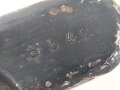 Reinigungsgerät 34 der Wehrmacht. Leerer Behälter, Hersteller "ab42" Luftwaffenblauer Originallack