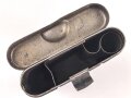 Reinigungsgerät 34 der Wehrmacht. Leerer Behälter, Hersteller "64" Luftwaffenblauer Originallack