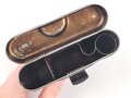 Reinigungsgerät 34 der Wehrmacht. Leerer Behälter, Hersteller "cnx" Luftwaffenblauer Originallack
