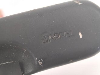 Reinigungsgerät 34 der Wehrmacht. Leerer Behälter, Hersteller "G.Appel" Luftwaffenblauer Originallack