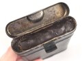 Reinigungsgerät 34 der Wehrmacht. Leerer Behälter, Hersteller "G.Appel" Luftwaffenblauer Originallack