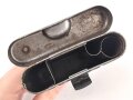 Reinigungsgerät 34 der Wehrmacht. Leerer Behälter, Hersteller "G.Appel" Luftwaffenblauer Originallack