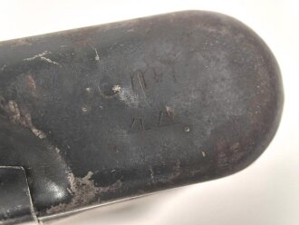 Reinigungsgerät 34 der Wehrmacht. Leerer Behälter, Hersteller "cmr44" Luftwaffenblauer Originallack