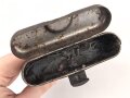 Reinigungsgerät 34 der Wehrmacht. Leerer Behälter, Hersteller "ab42" Luftwaffenblauer Originallack