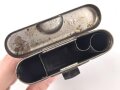 Reinigungsgerät 34 der Wehrmacht. Leerer Behälter, Hersteller "64" Luftwaffenblauer Originallack
