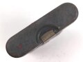Reinigungsgerät 34 der Wehrmacht. Leerer Behälter, Hersteller "HAWIG " Luftwaffenblauer Originallack