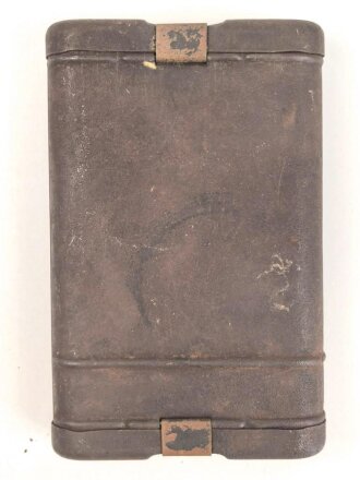 Reinigungsgerät 34 der Wehrmacht. Leerer Behälter, Hersteller " G.Appel"