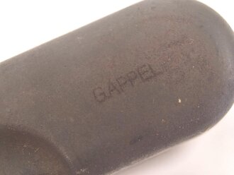 Reinigungsgerät 34 der Wehrmacht. Leerer Behälter, Hersteller " G.Appel"